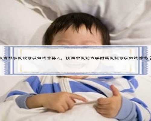 陕西那家医院可以做试管婴儿，陕西中医药大学附属医院可以做试管吗？